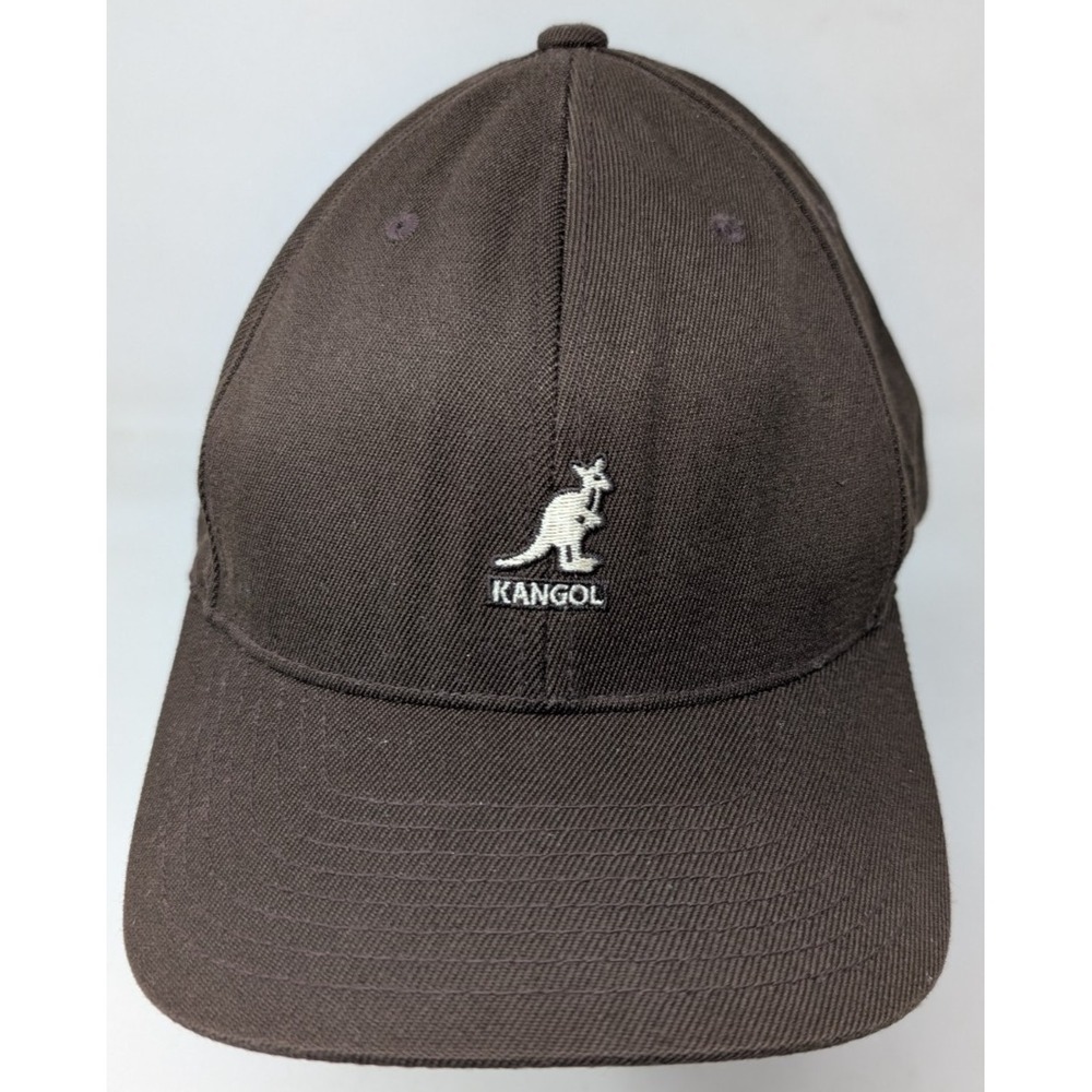 Kangol Flexfit Wool Baseball Hat Cap 8650BC Brown Men's Size Large / XL